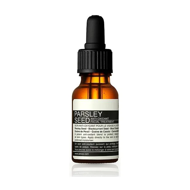 AESOP Parsley Seed Anti-Oxidant Facial Treatment Масло для лица с антиоксидантами 15 мл купить