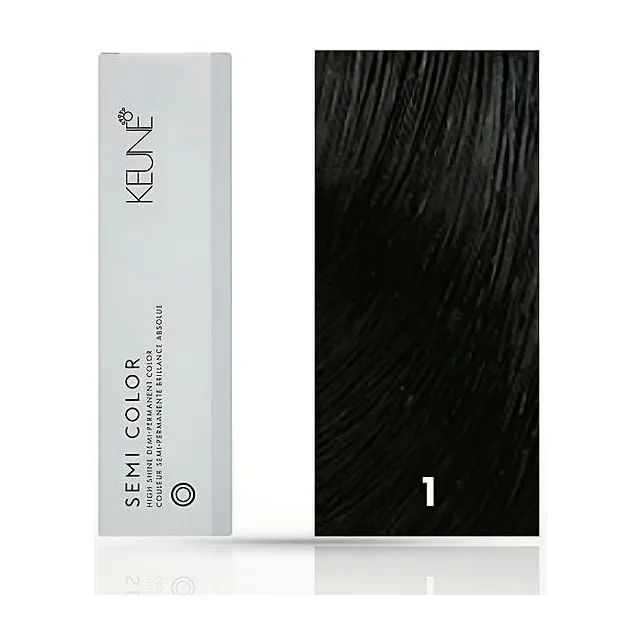 KEUNE SEMI COLOR Краска для волос # 1, 60 мл купить