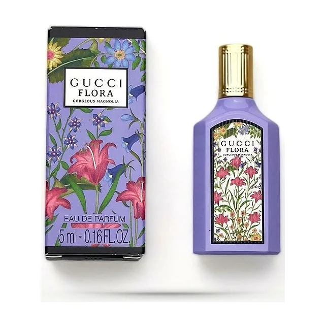 Gucci Flora Gorgeous Magnolia Вода парфюмерная женская 5 мл mini купить