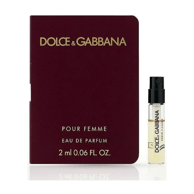DOLCE&GABBANA Pour Femme Вода парфюмерная женская 2 мл купить