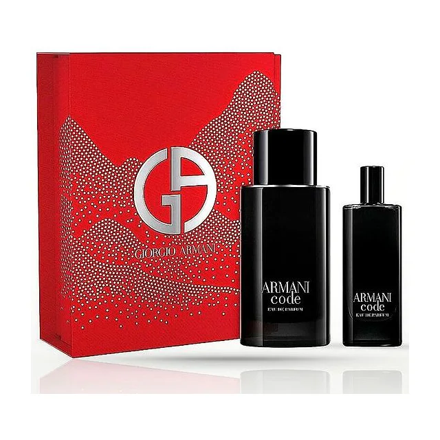 Giorgio Armani Code set парфюмерная вода мужская набор (75 мл +15 мл) Giorgio Armani Code купить
