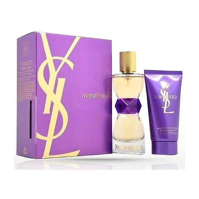 YSL MANIFESTO Парфюмерная вода женская 50 мл + гель для душа 50 мл Yves Saint Laurent купить
