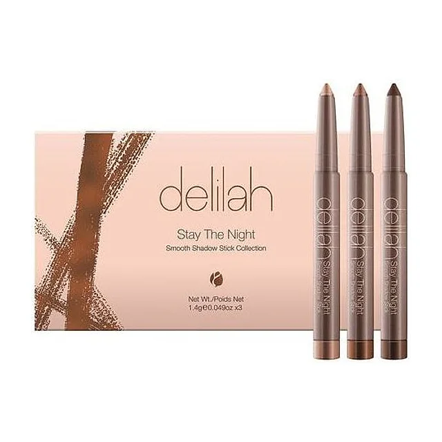 DELILAH Stay The Night Smooth Shadow Stick Collection Kit 1,4 г *3 - набор теней для век в карандаше DELILAH Stay The купить