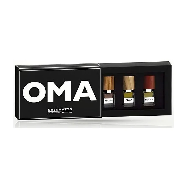 Nasomatto set OMA(Narcotic V,Absinth,Nudiflorum) парфюмерная вода унисекс 3*4 мл NASOMATTO купить