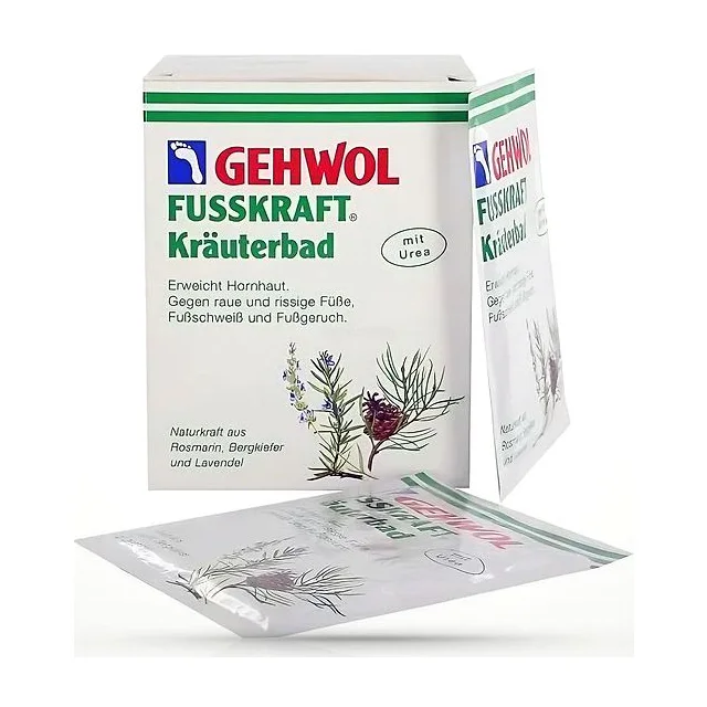 GEHWOL Fusskraft KrauterBad Травяная ванна 10 пакетов 200 г купить