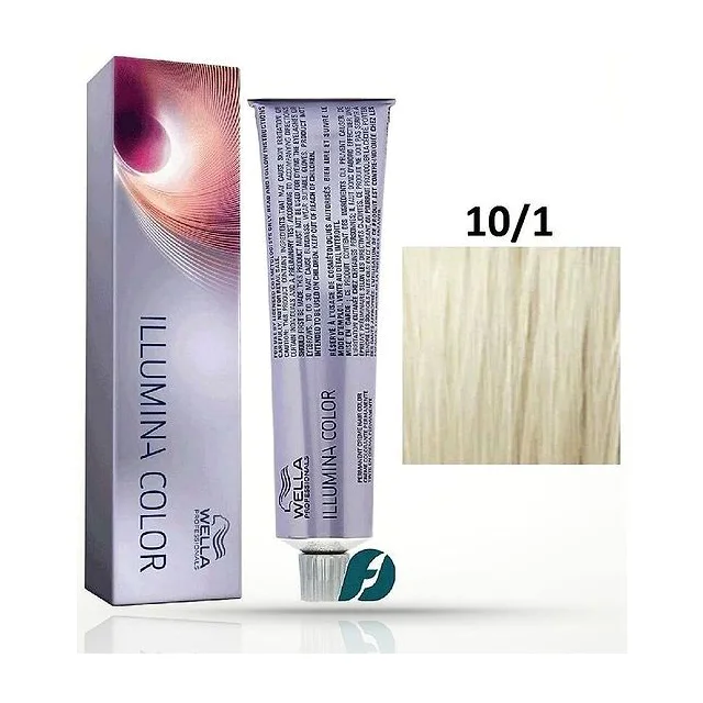 10/1 ILLUMINA COLOR 60 мл Яркий блонд пепельный купить