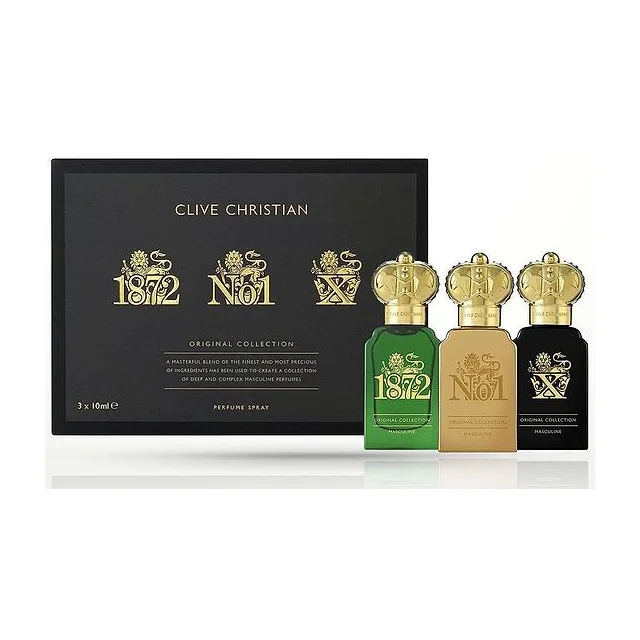 CLIVE CHRISTIAN Original Collection Дорожный набор Masculine 3*10 мл - духи CLIVE CHRISTIAN купить