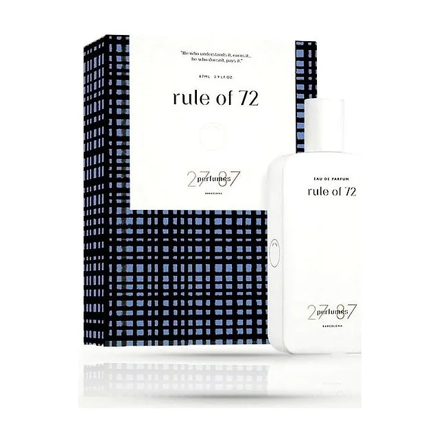 27 87 PERFUMES RULE OF 72 парфюмерная вода унисекс 87 мл 27 87 Perfumes купить