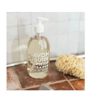 COMPAGNIE DE PROVENCE Cotton Flower 300 мл - жидкое мыло для тела и рук COMPAGNIE DE PROVENCE