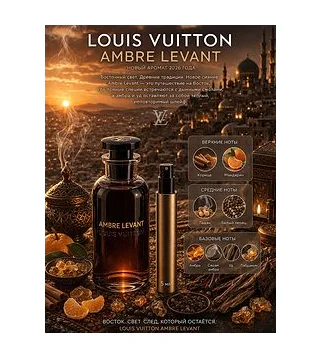 Louis Vuitton Ambre Levant Парфюмерная вода 5 мл Отливант Louis Vuitton