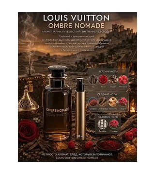 Louis Vuitton Ombre Nomade Парфюмерная вода унисекс 10 мл Отливант Louis Vuitton