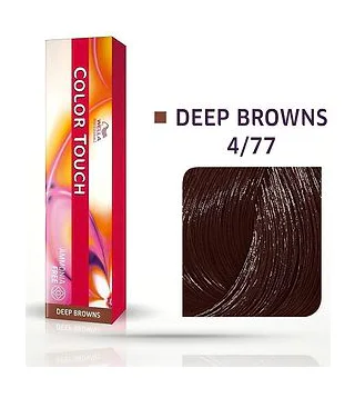 4/77 COLOR TOUCH Крем-краска Горячий шоколад 60 мл