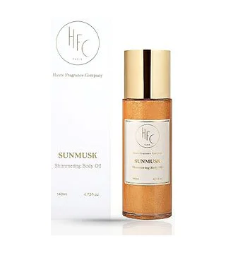 HFC Sunmusk Shimmering масло для тела 140 мл (мерцающие) HAUTE FRAGRANCE COMPANY
