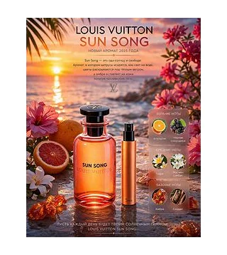 LOUIS VUITTON SUN SONG Вода парфюмерная унисекс 5 мл Отливант Louis Vuitton