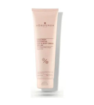 HOBE PERGH Sunscreen Restorative Face & Body Cream 50+ SPF 150 мл - солнцезащитный восстанавливающий крем для лица и тела с SPF 15 HOBE PERGH