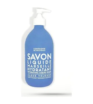 COMPAGNIE DE PROVENCE Algue Velours/Velvet Seaweed Liquid Marseille Soap увлажняющее жидкое мыло для тела и рук 495 мл COMPAGNIE DE PROVENCE