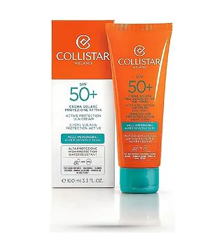 Collistar - Active Protection Sun Face Cream SPF 50+ Солнцезащитный крем для лица и тела 100 мл Collistar