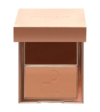 Patrick TA Major Skin Creme Foundation and Finishing Powder Duos Палет 12 гр (тон) + 9 гр (пудра) (Deep 3) Patrick Ta
