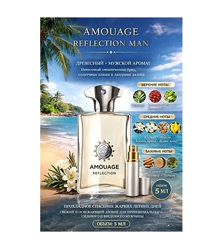 Amouage Reflection Парфюмерная вода для мужчин 5 мл Отливант Amouage