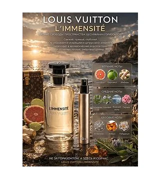 Louis Vuitton L'Immensite Вода парфюмерная для мужчин 10 мл Отливант Louis Vuitton