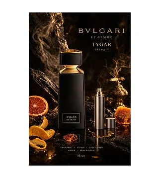 BVLGARI TYGAR EXTRAIT PARFUM Парфюмерная вода 15 мл Отливант Bvlgari