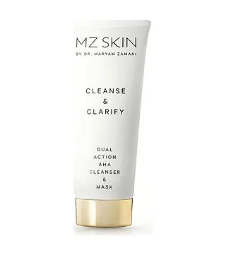 Cleanse & Clarify Dual Action Aha Cleanser & Mask 100 мл - очищающее средство для лица двойного действия MZ SKIN