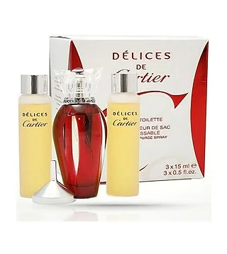 Cartier Delices de Cartier Luxe туалетная вода унисекс 3 x 15 мл Cartier