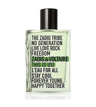 Zadig & Voltaire This is Us! L'Eau for All Туалетная вода унисекс 50 мл ZADIG&VOLTAIRE