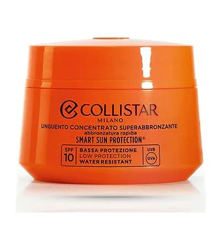 Collistar - Supertanning Concentrado Unguento SPF 10 - 150 мл Концентрат мази для суперзагара с бронзатором SPF 10 - 150 мл Collistar