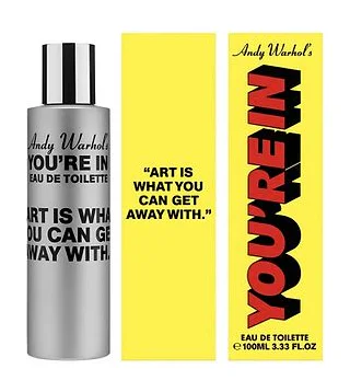 COMME DES GARCONS ANDY WARHOL S YOU RE IN ART IS WHAT YOU CAN GET AWAY WITH туалетная вода унисекс 100 мл Comme des Garcons