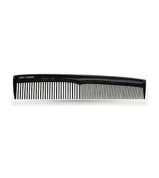 PETTINE - Professionale - Black - гребень для волос комби длинный широкий PETTINE Professionale Black
