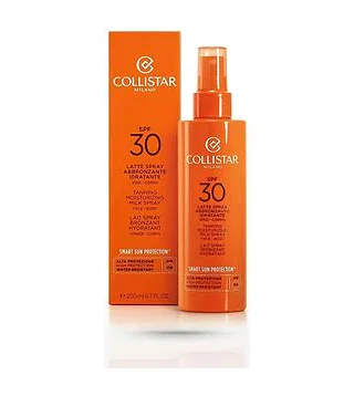 Collistar - Tanning Moisturizing Milk Spray SPF30 200 мл Увлажняющее молочко спрей для загара лица и тела 200 мл Collistar