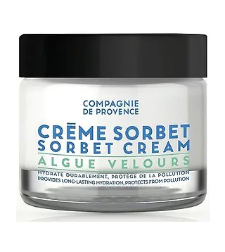 COMPAGNIE DE PROVENCE Algue Velours/Velvet Seaweed Sorbet Cream увлажняющий крем-сорбет для лица унисекс 50 мл COMPAGNIE DE PROVENCE