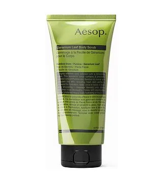 Aesop Geranium Leaf Body Scrub скраб для тела 180 мл Aesop