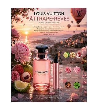 Louis Vuitton Attrape Reves Вода парфюмерная женская 5 мл Отливант Louis Vuitton