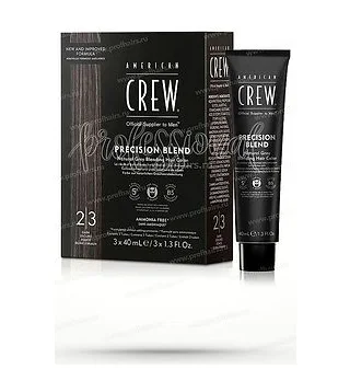American Crew Камуфляж для седых волос 2/3 Темный натуральный 3*40 мл American Crew