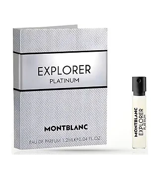 Mont Blanc Explorer Platinum парфюмерная вода для мужчин 2 мл Montblanc
