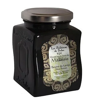 La Sultane De Saba Voyage Malaisie Shea Butter Jasmin And Tropical Flowers Масло твёрдое карите Жасмин Тропические цветы 300 мл LA SULTANE DE