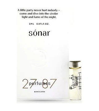 27 87 PERFUMES SONAR парфюмерная вода унисекс 2 мл 27 87 Perfumes