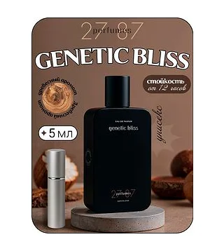 27 87 PERFUMES GENETIC BLISS парфюмерная вода унисекс 5 мл Отливант 27 87 Perfumes