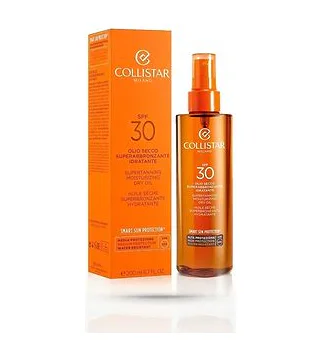 Collistar - Supertanning Moisturizing Dry Oil SPF 30 200 мл Увлажняющее сухое масло-спрей для загара лица и тела 200 мл Collistar