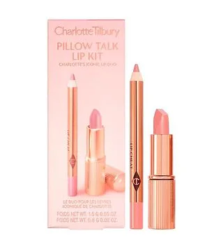 Charlotte Tilbury Набор косметики PillowTalk Lip Kit для макияжа губ КАРАНДАШ (0.8 гр)+ПОМАДА (1.5 гр) Charlotte Tilbury