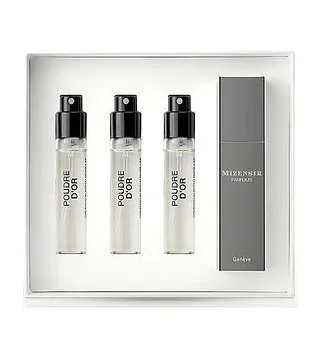 MIZENSIR Poudre dOr Travel Spray (Travel Case & 3x 8 мл Refills) - дорожный набор парфюмерной воды MIZENSIR