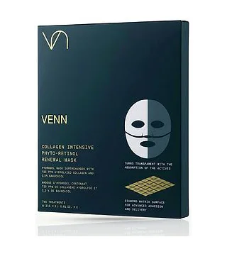 Collagen Intensive Phyto-Retinol Renewal Mask 23 g x 2 - обновляющая гидрогелевая маска для лица с коллагеном и фито- ретинолом Collagen Intensive Phyto-Retinol