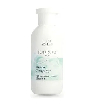 Wella NUTRI CURLS Бессульфатный шампунь для вьющихся волос, NutriCurls Waves Shampoo 250 мл Wella