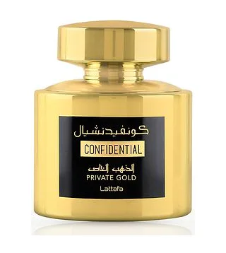 Lattafa Perfumes Confidential Private Gold Парфюмерная вода унисекс 100 мл Lattafa