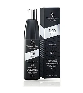 DsD de Luxe - 5.1 Dixidox De Luxe Steel And Silk Treatment Shampoo Восстанавливающий шампунь 200 мл DSD de Luxe