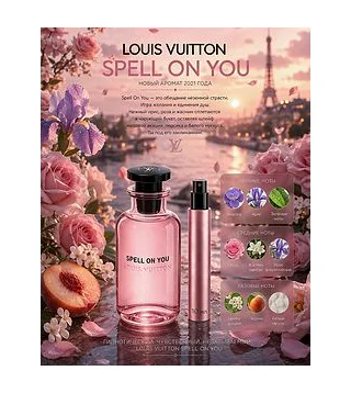 Louis Vuitton SPELL ON YOU Парфюмерная вода для женщин 10 мл Отливант Louis Vuitton