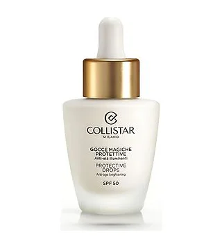 Collistar - Protective Drops SPF 50 Антивозрастные осветляющие капли 30 мл Collistar