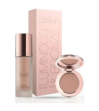 DELILAH Luminous Bronze Collection - набор средств макияжа для лица Delilah